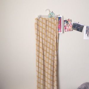 Mustard Yellow Maxi Skirt